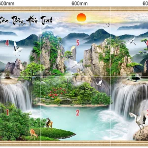 Gạch tranh trang trí AK10