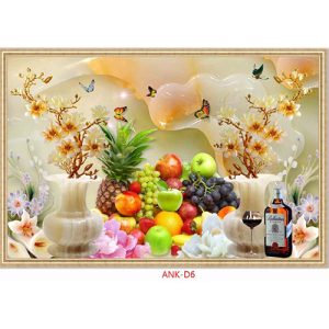 Gạch tranh kính trang trí 3D ANK-D6