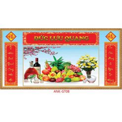 Gạch tranh kính trang trí 3D ANK-GT06-8