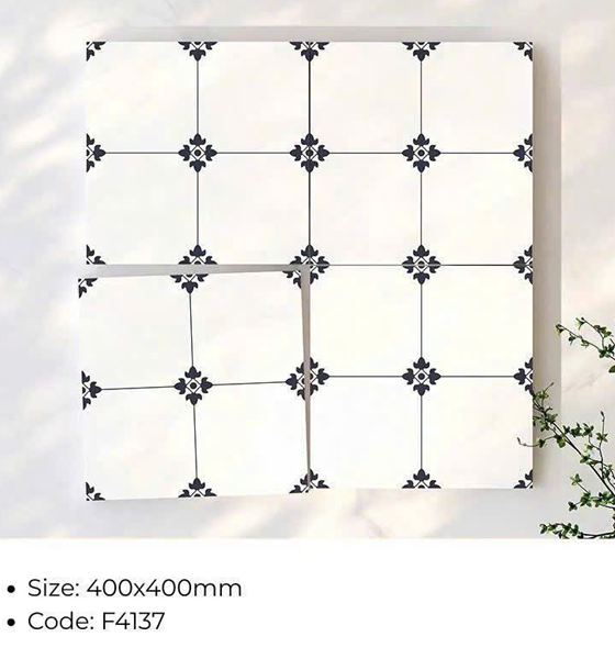 Gạch Trang Trí 40x40cm Trung Quốc F4137 11 Gạch Trang Trí 40x40cm Trung Quốc F4137