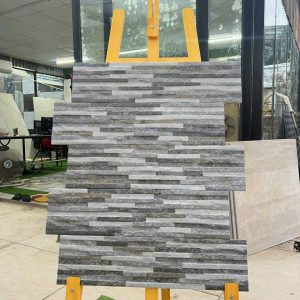 Gạch ốp tường 15×60 Trung Quốc ghi sáng ánh kim 61561