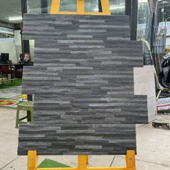 Gạch ốp tường 15×60 Trung Quốc ghi sáng ánh kim 61561