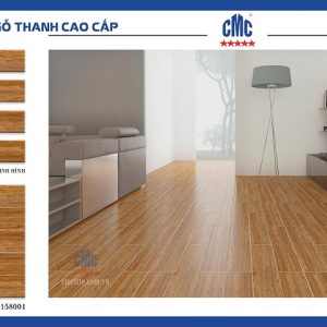 Gạch thẻ vân gỗ 15×80 CMC W158001