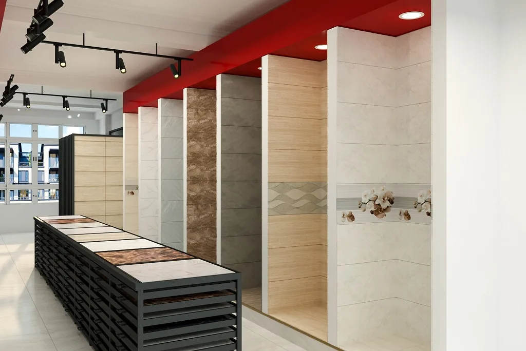 Gạch Trang Trí 25x50cm Việt Nhật VN444-VN445 showroom gạch hoàng mai 66 lạc trung