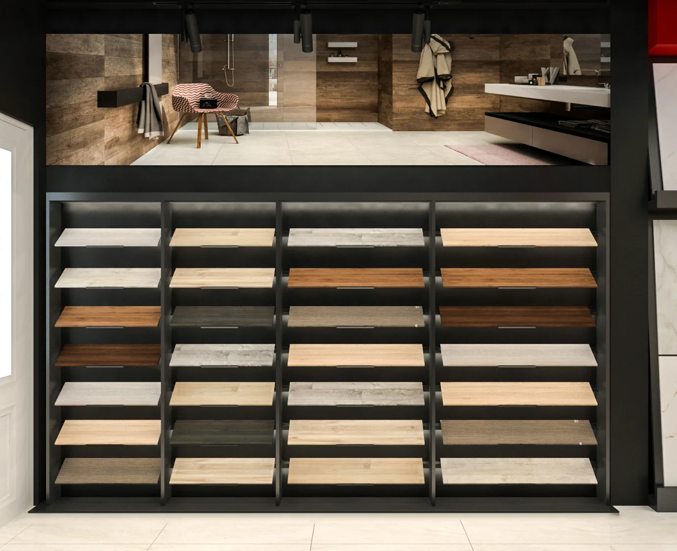 Gạch Trang Trí 25x50cm Việt Nhật VN444-VN445 showroom gạch hoàng mai 66 lạc trung
