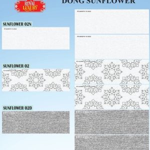 Gạch ốp tường trang trí  20×60 Royal Sunflower 02