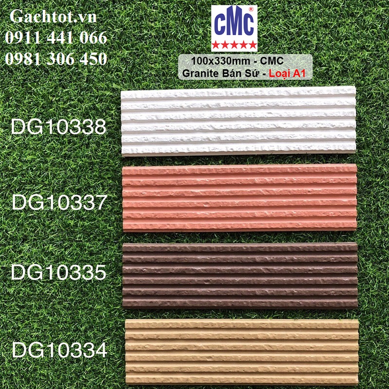 Gach the CMC Gạch thẻ ốp tường các màu 10×33 CMC DG 103318-103317-10332-10331