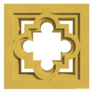 Gạch thông gió – Bông gió Secoin SVB21