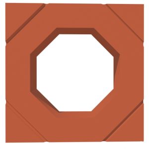 Gạch thông gió – Bông gió Secoin SVB24