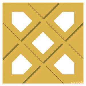 Gạch thông gió – Bông gió Secoin SVB25