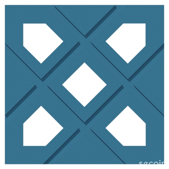 Gạch thông gió – Bông gió Secoin SVB25