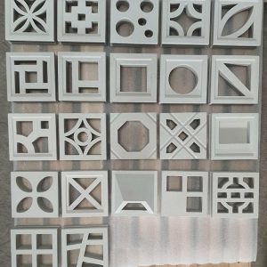 Gạch bông gió trang trí tường rào , vách ngăn , ô thoáng