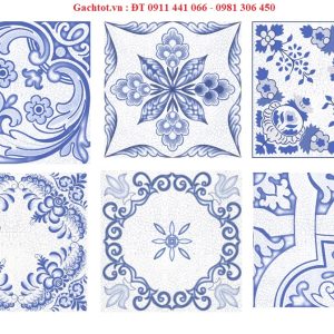 Gạch trang trí hoa văn 15×15 Prime 18005