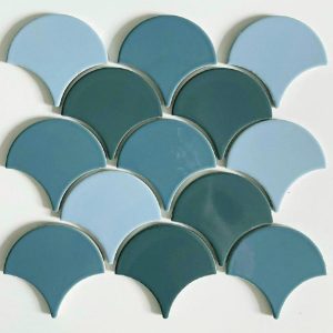 Gạch mosaic vảy cá trang trí VC02