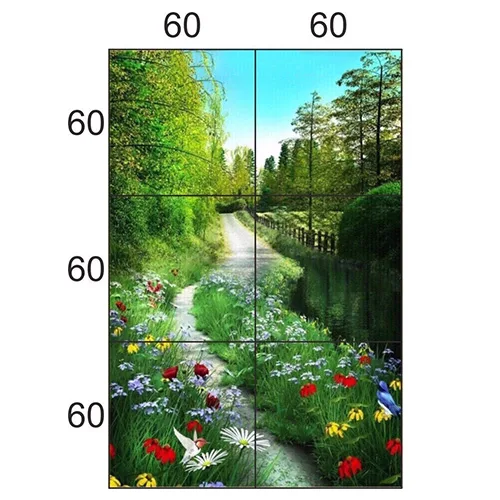 Gạch tranh trang trí HD 032 (1200x1800mm)