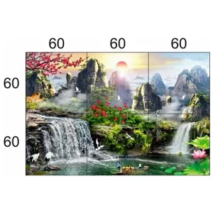 Gạch tranh trang trí HD 038 (1200x1800mm)