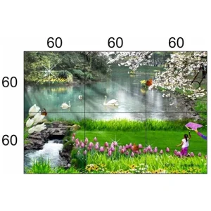 Gạch tranh trang trí HD 040 (1200x1800mm)