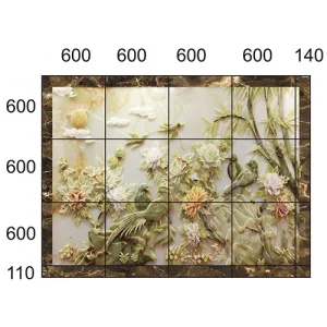 Gạch tranh trang trí HD 063 (2540x1910mm)