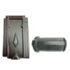 Ngói lợp nhà Hạ Long Viglacera GT2213 tráng men xanh