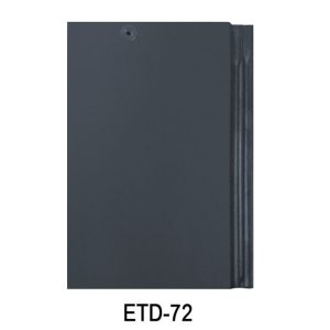 Ngói phẳng màu ghi Trung Đô ETD-72
