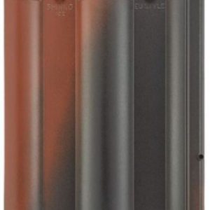 Ngói sóng Nhật Bản 2 màu đỏ đen SHINKO SH08