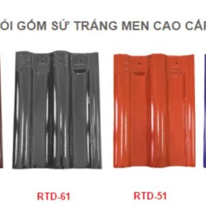 Ngói sóng Trung Đô Phượng Hoàng màu ghi RTD-72