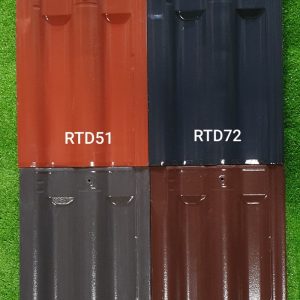 Ngói sóng Trung Đô Phượng Hoàng màu ghi RTD-72