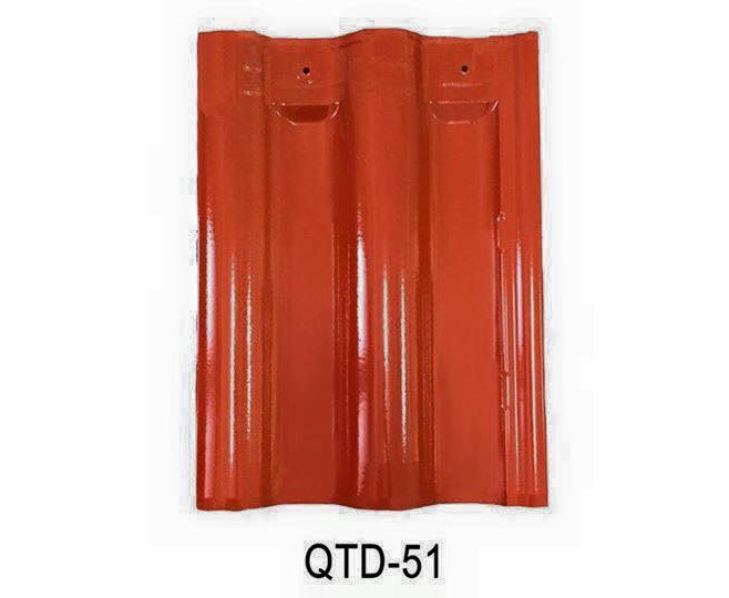 RTD-51. Ngói sóng Trung Đô Nữ Hoàng màu ghi QTD-72