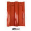 Ngói sóng Trung Đô Nữ Hoàng màu đỏ QTD-51