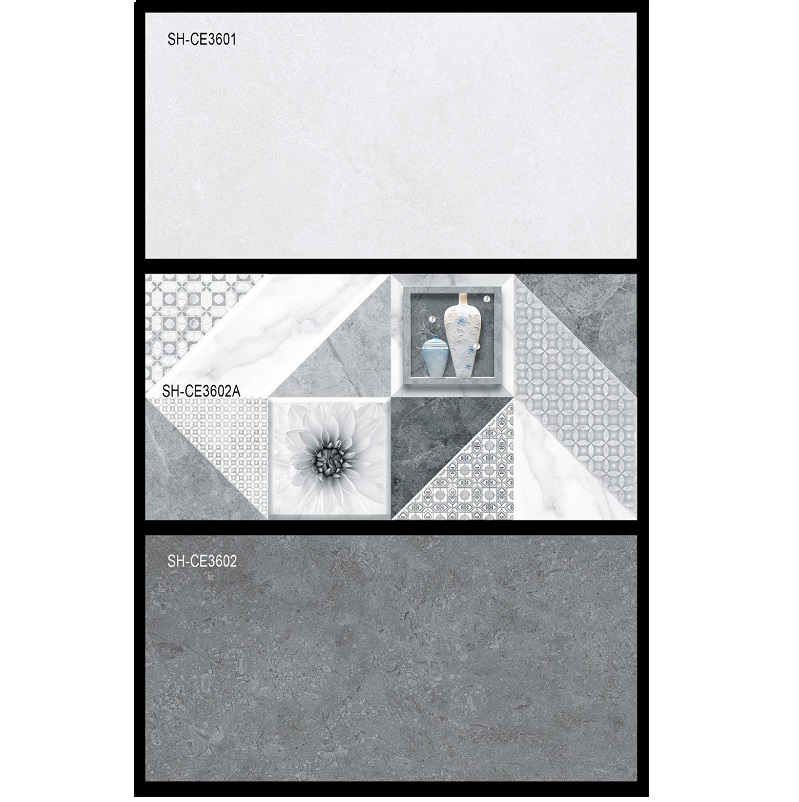 Gạch ốp tường Viglacera 30x60 màu xi măng SH-EC 3601 - 3602