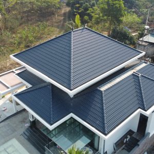Ngói sóng Nhật Bản màu xanh cửu long SHINKO SH07