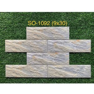 Gạch thẻ ngoại thất KT 9x30cm SO-1096