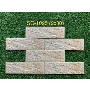 Gạch thẻ ngoại thất KT 9x30cm SO-802