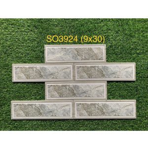 Gạch thẻ ngoại thất KT 9x30cm SO-802