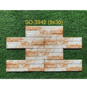 Gạch thẻ ngoại thất KT 9x30cm SO-1096