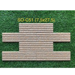 Gạch thẻ ngoại thất KT 7.5×27.5cm SO-C51
