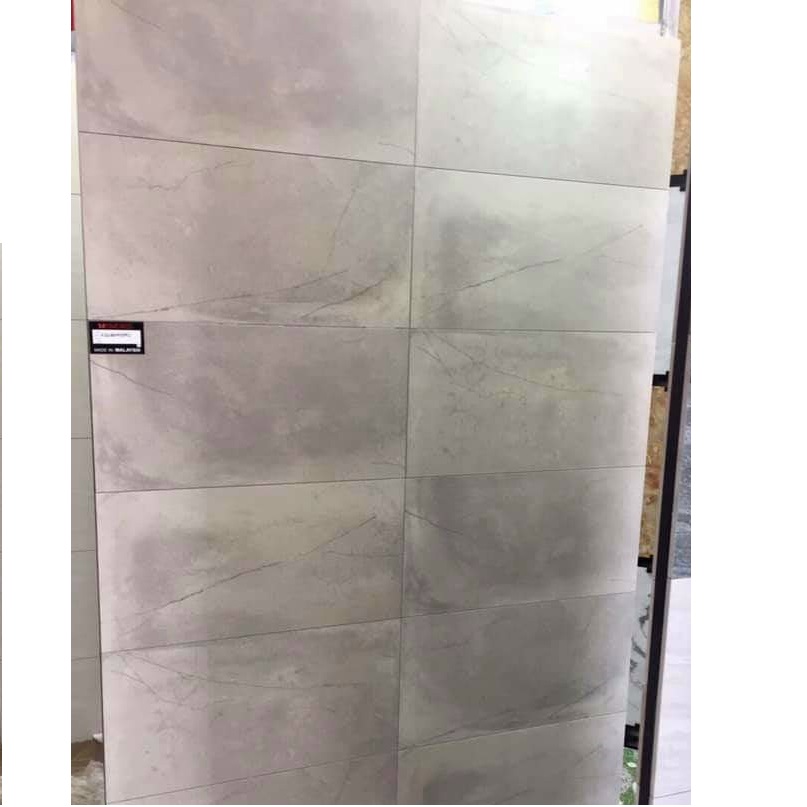 Gạch ốp lát 30x60cm Malaysia vân đá loang xám nhạt A36AAH4DME
