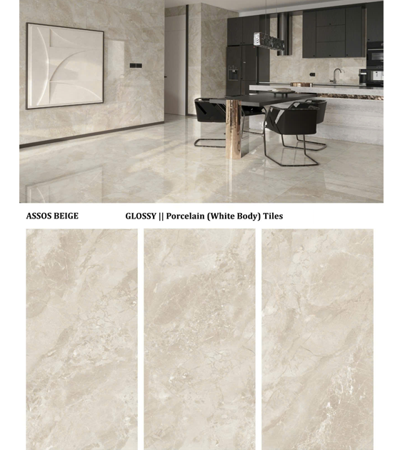 ASSOS-BEIGE-1 Gạch Ốp Lát 60x120cm Ấn Độ ASSOS CREMA