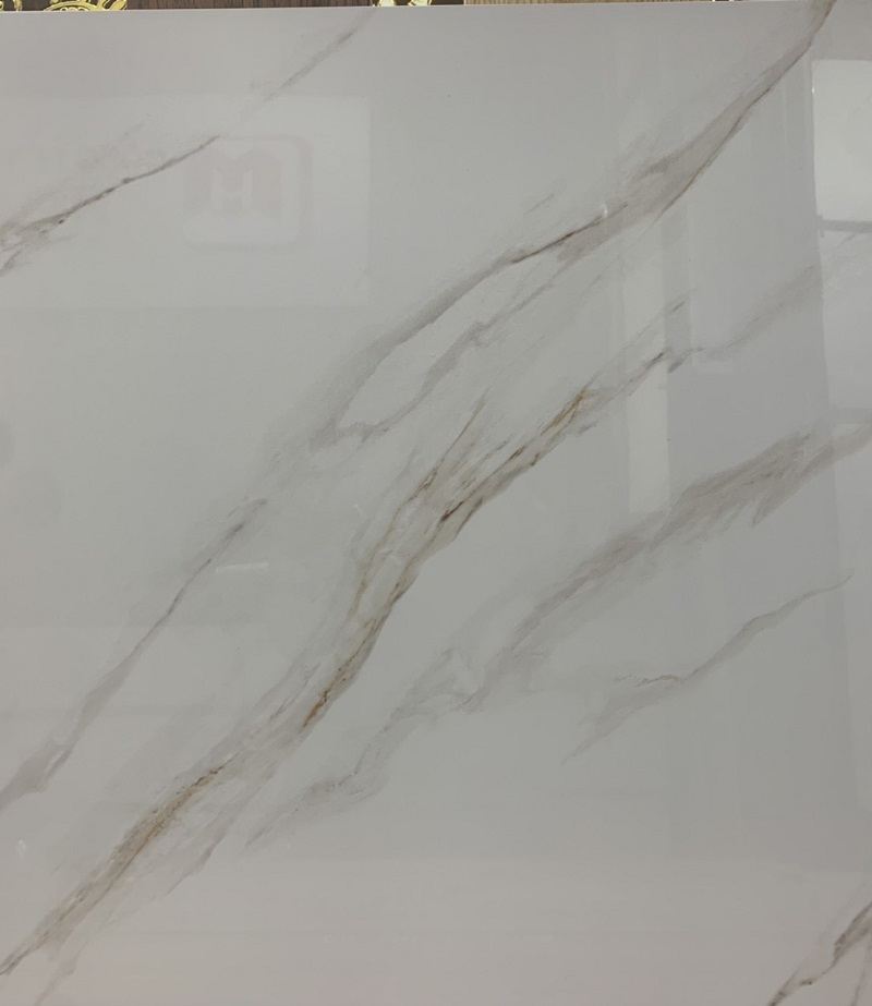 Gạch ốp lát 60x60cm ViD vân mây khói vàng CQ602