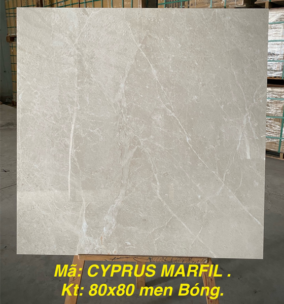 Gạch Ốp Lát 80x80cm Ấn Độ Cyprus Marfil 3 Gạch Ốp Lát 80x80cm Ấn Độ Cyprus Marfil