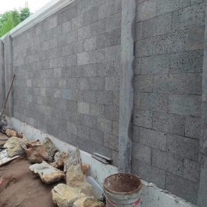 Đá ong ốp tường, trang trí sân cổng, tường rào HMDO-1020