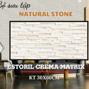 Gạch Ốp Lát 30x60cm Ấn Độ ESTORIL CREMA METRIX