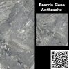 Gạch Ốp Lát 100x100cm Ấn Độ Breccia Siena Anthracite