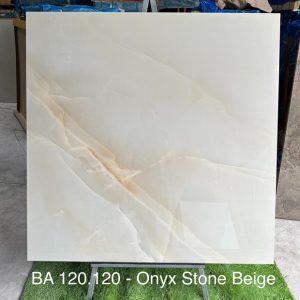 Gạch Ốp Lát 120x120 Ấn Độ Onyx Stone Beige
