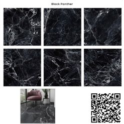 Gạch Ốp Lát 160x160 Ấn Độ Black Panther