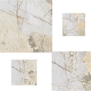 Gạch Ốp Lát 160x160 Ấn Độ Patagonia Bianco