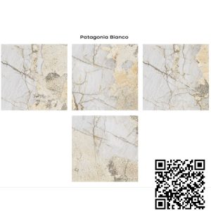Gạch Ốp Lát 160x160 Ấn Độ Patagonia Bianco