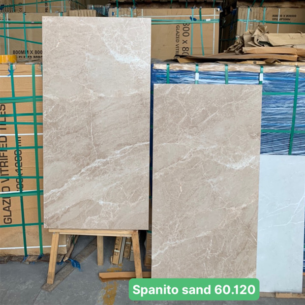 Gạch Ốp Lát 60x120cm Ấn Độ Spanito Sand Gạch Ốp Lát 60x120cm Ấn Độ Spanito Sand