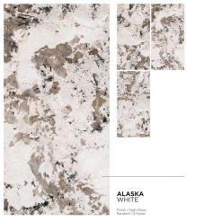 Gạch Ốp Lát Ấn Độ 80x160 Alaska White