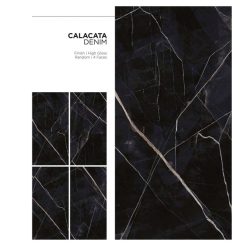 Gạch Ốp Lát Ấn Độ 80x160 Calacata Denim